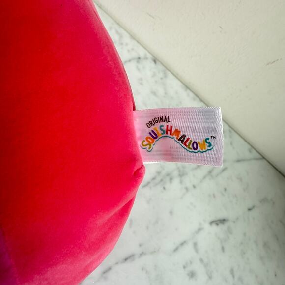 Squishmallows Pama the Strawberry Cake Pop 15" Pink Plush Toy - Picture 3 of 9